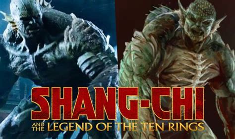 Shang-Chi concept art features the Abomination and the Dweller-in-Darkness