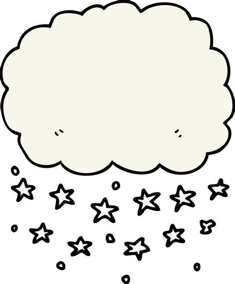 cartoon rain cloud 12138087 Vector Art at Vecteezy