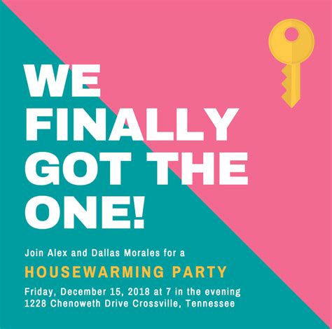 Design Your Own Custom Housewarming Invitations - Canva