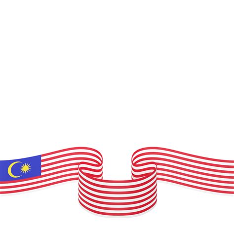 Malaysia flag design national independence day banner element ...