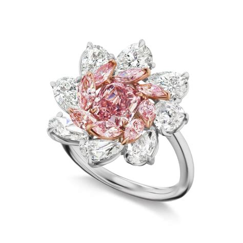 Fancy Pink Diamond Ring | Fancy pink diamond ring, Fancy pink diamond ...