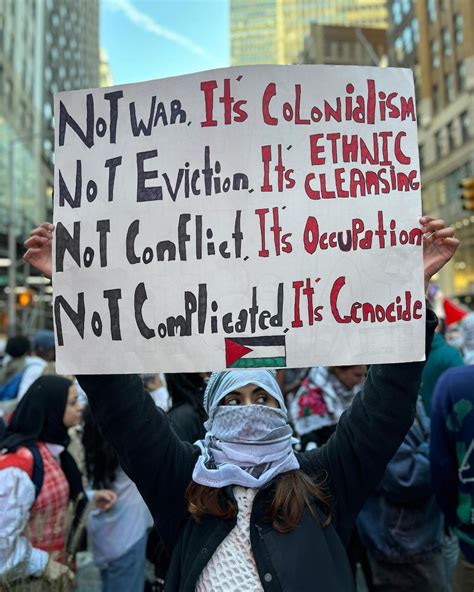 The Best Signs From the Pro-Palestine Protests Across the World - MILLE ...