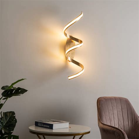 Decorative gold wall light | Lounge wall light - Millenium