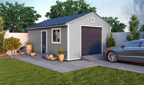 16x20 Garage Shed Plan - Shedplans.org