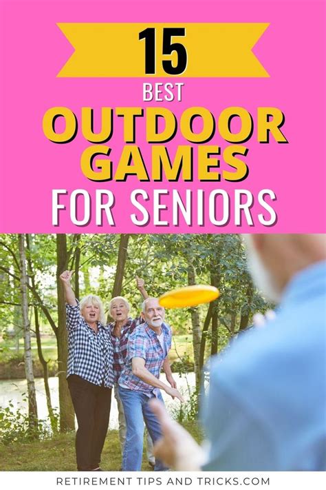 Best Outdoor Games For Senior Citizens