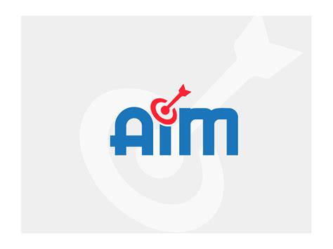 Aim Logo Design by Mahbubur Hamim on Dribbble