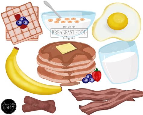 Free Clipart Pancakes Breakfast