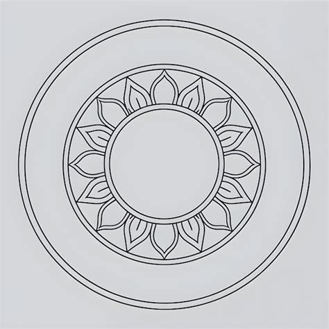 Mandala Art design in circle Simple mandala design floral mandala art ...