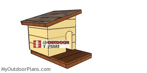 Simple Insulated Cat House Plans | MyOutdoorPlans