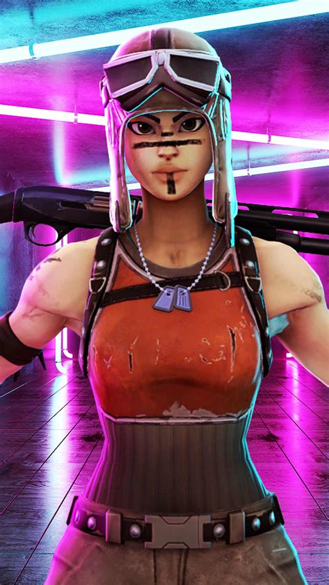 Download Fortnite Renegade Raider Wallpaper Hd - WallpaperTip