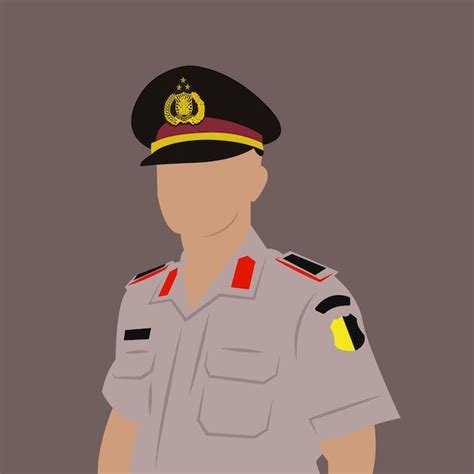 Premium Vector | Polisi Indonesia