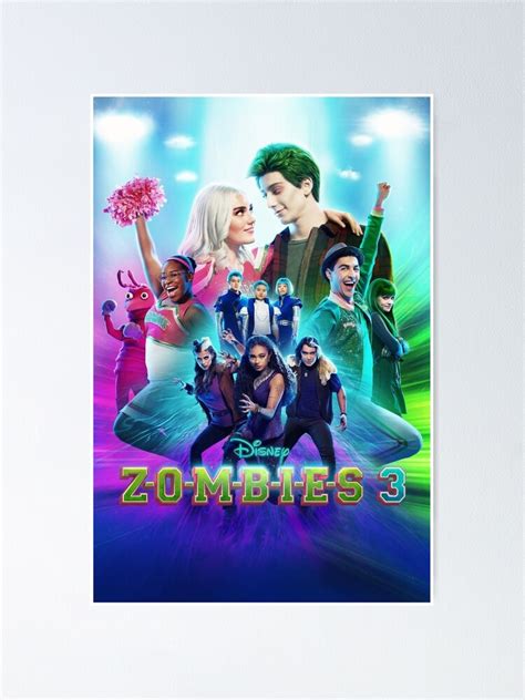 "ZOMBIES 3" Poster for Sale by charlesmc | Redbubble