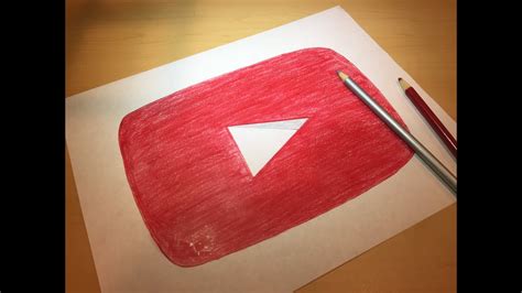 How to Draw the Youtube Logo | Logo Drawing - YouTube