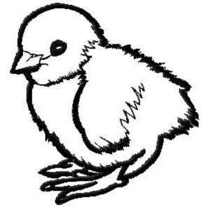 Chick Clipart Black And White | Free download on ClipArtMag