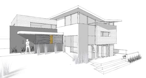 Modern Architecture Sketches at PaintingValley.com | Explore collection ...