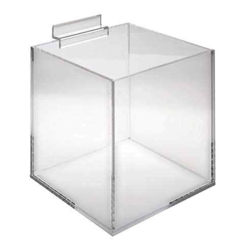 6" Acrylic Bins for Slatwall