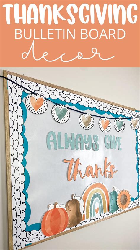 Thanksgiving bulletin board – Artofit