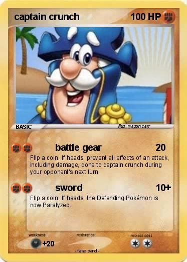 Pokémon captain crunch 2 2 - battle gear - My Pokemon Card