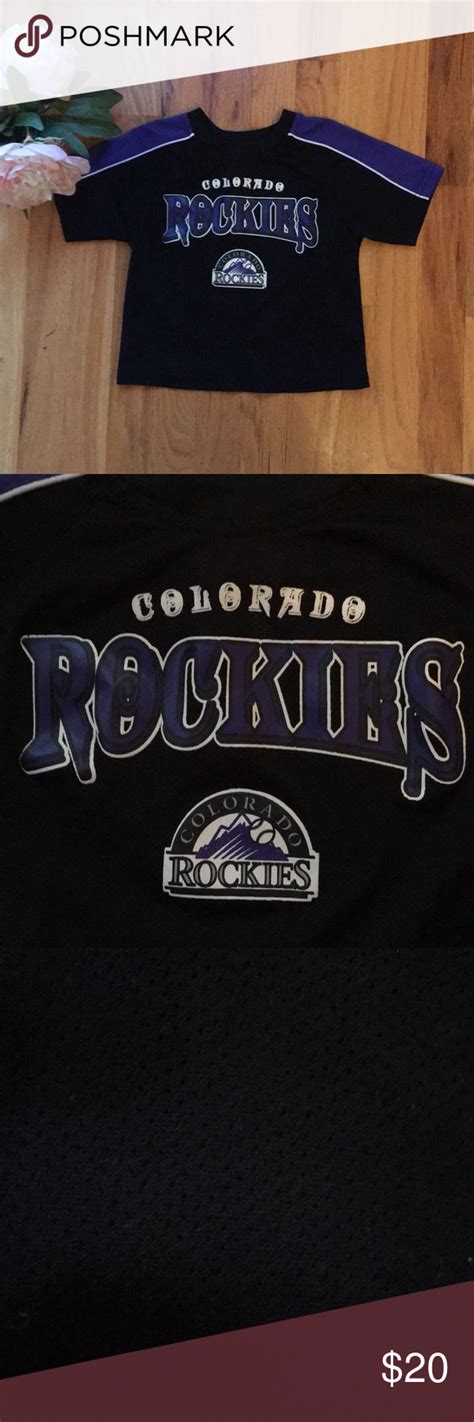 Colorado Rockies Jersey Genuine Merchandise Colorado Rockies Baseball ...