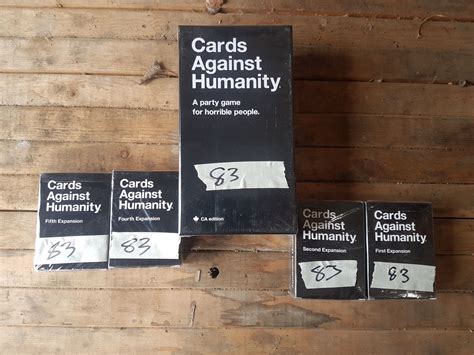 Cards Against Humanity & Expansion Packs