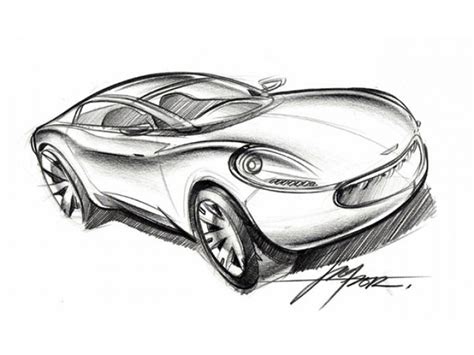 Car Sketch - Car Body Design