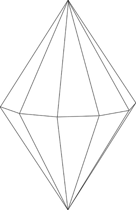 Decagonal Bipyramid | ClipArt ETC