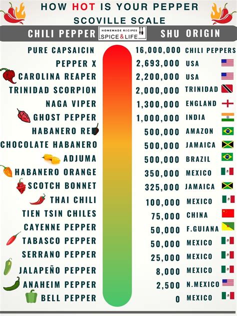 The Scoville Scale: A Comprehensive Guide | Spice and Life