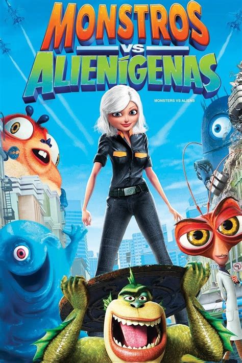 Monsters Vs. Aliens Movie Poster