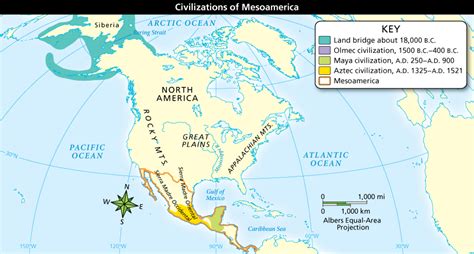 Civilizations of Mesoamerica Map Diagram | Quizlet