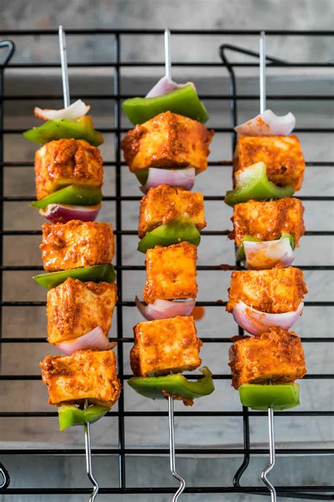 Tandoori Paneer Tikka in the Oven - My Food Story