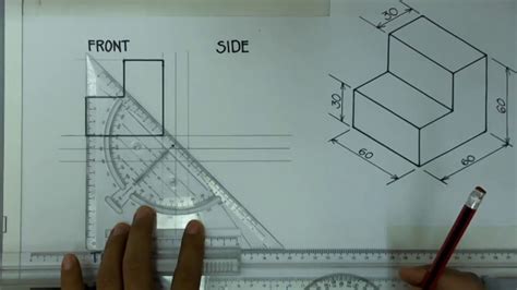 Orthographic Drawing Examples