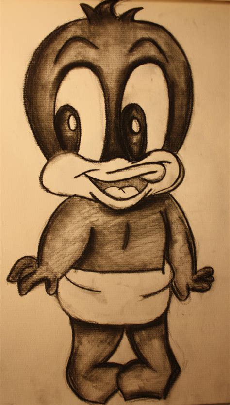 Baby Daffy duck by RoxyyM on DeviantArt