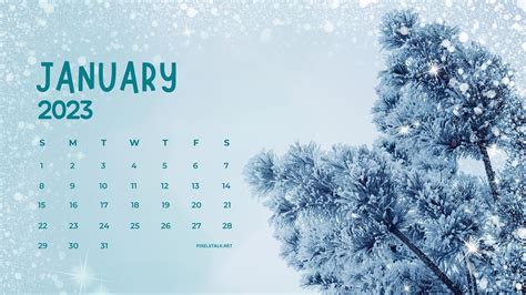 🔥 [50+] January 2023 Calendar Wallpapers | WallpaperSafari