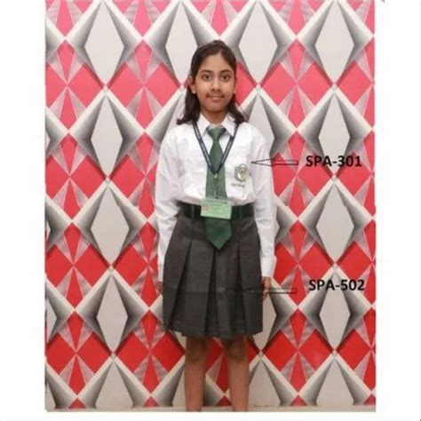 Plain DPS Megacity Cotton School Uniform at ₹ 300/piece in Angul | ID ...