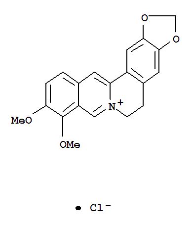 Berberine hydrochloride supplier | CasNO.633-65-8