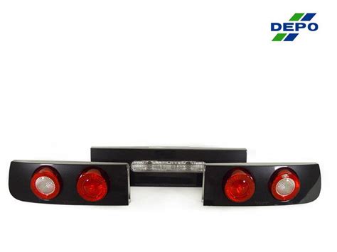 Nissan 300ZX Carbon Fiber 3 Pieces Rear DEPO Tail Light Set | Nissan ...