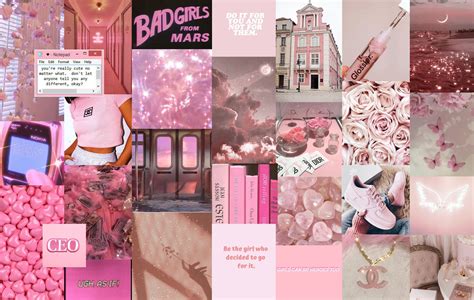 Desktop Wallpaper Pink Aesthetic