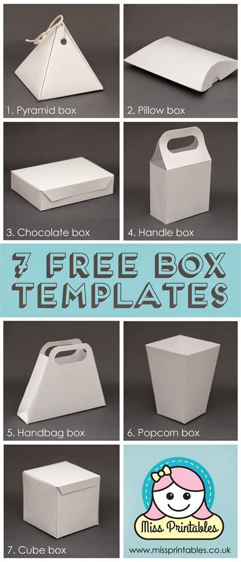 Diy Small Box Template