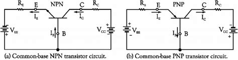 10 Common base configuration Consider a transistor (either NPN or PNP ...