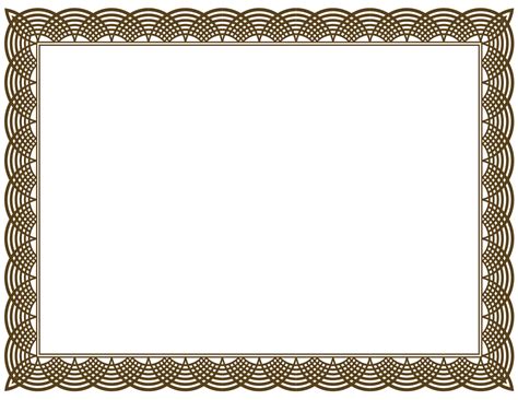 Certificate Border Template Free Printable Printable Templates Free