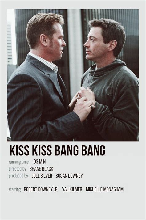 kiss kiss bang bang poster | Movies to watch, Great movies to watch ...