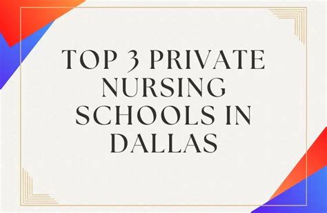 The Best 3 Private Nursing Schools In Dallas, Tx - AnanUniversity