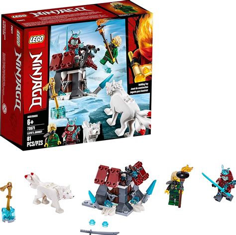 Amazon.com: LEGO NINJAGO Lloyd’s Journey 70671 Building Kit (81 Pieces ...