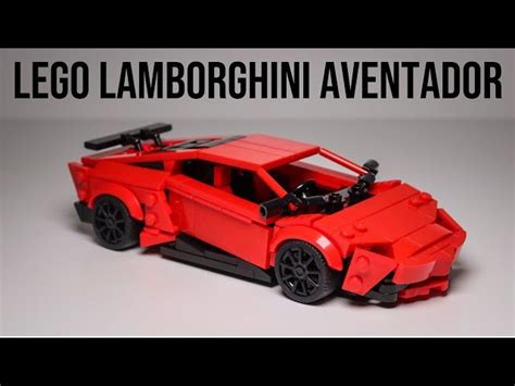 Lego Lamborghini Aventador Instructions