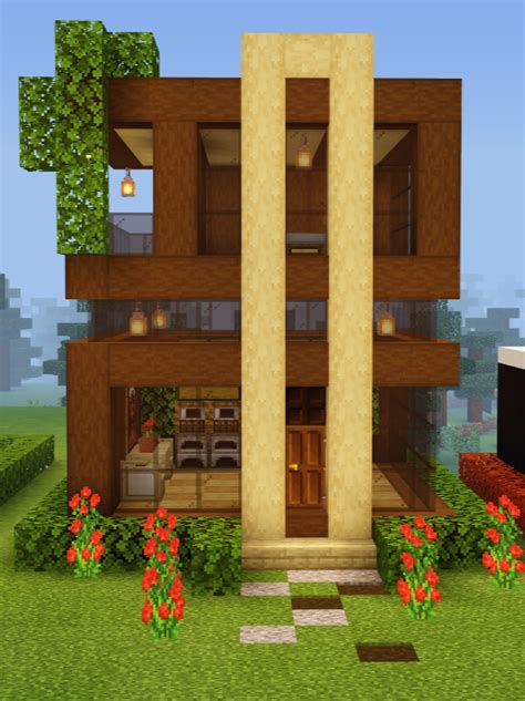 Modern Survival House. Opinions? : r/Minecraft