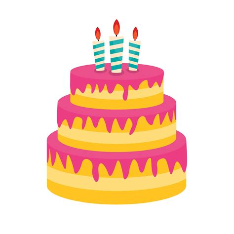 Birthday Cake Vector Art, Icons, and Graphics for Free Download