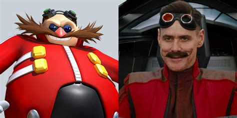 Jim Carrey as Dr. Robotnik in Sonic the Hedgehog Image Leaks