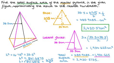 Surface Area Of Pyramid Worksheet – Englishworksheet.my.id