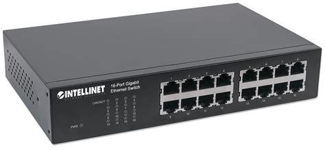 Intellinet 16-Port Gigabit Ethernet Switch (561068)