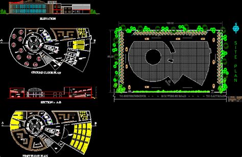 Cultural Center Floor Plan